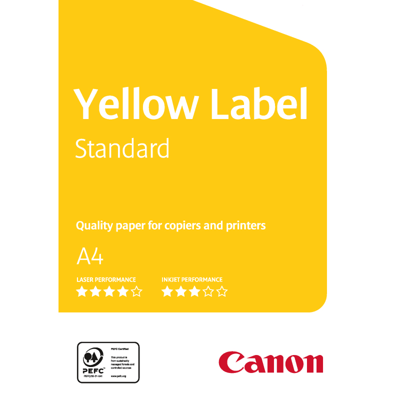 Carta Canon Yellow Label Standard 80g. A4