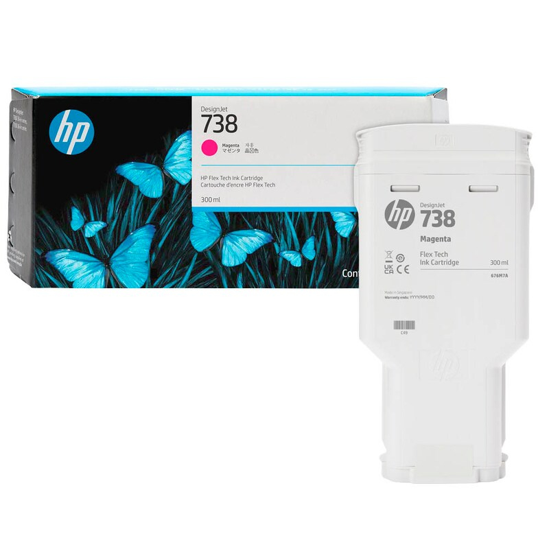 HP 738 Magenta 300 ml