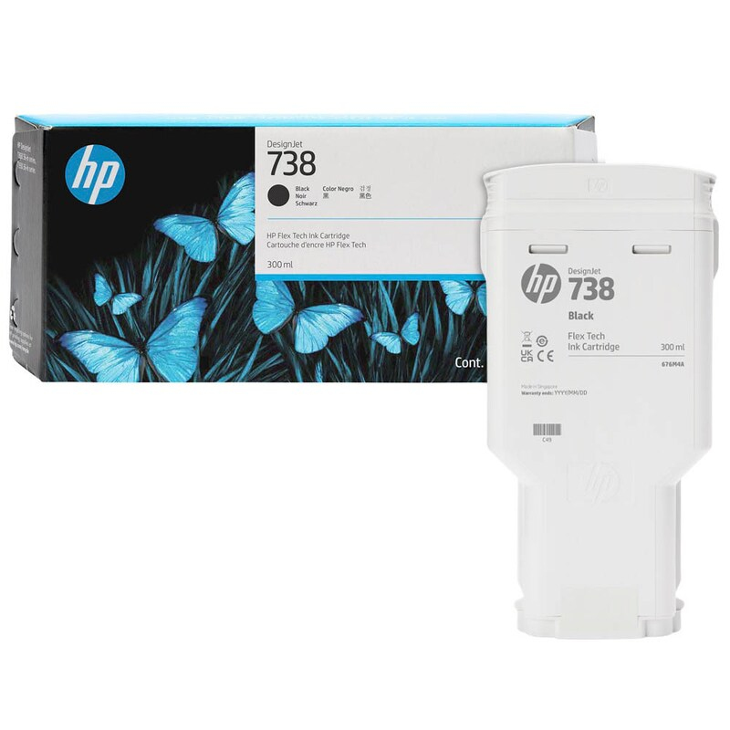 HP 738 Nero 300 ml
