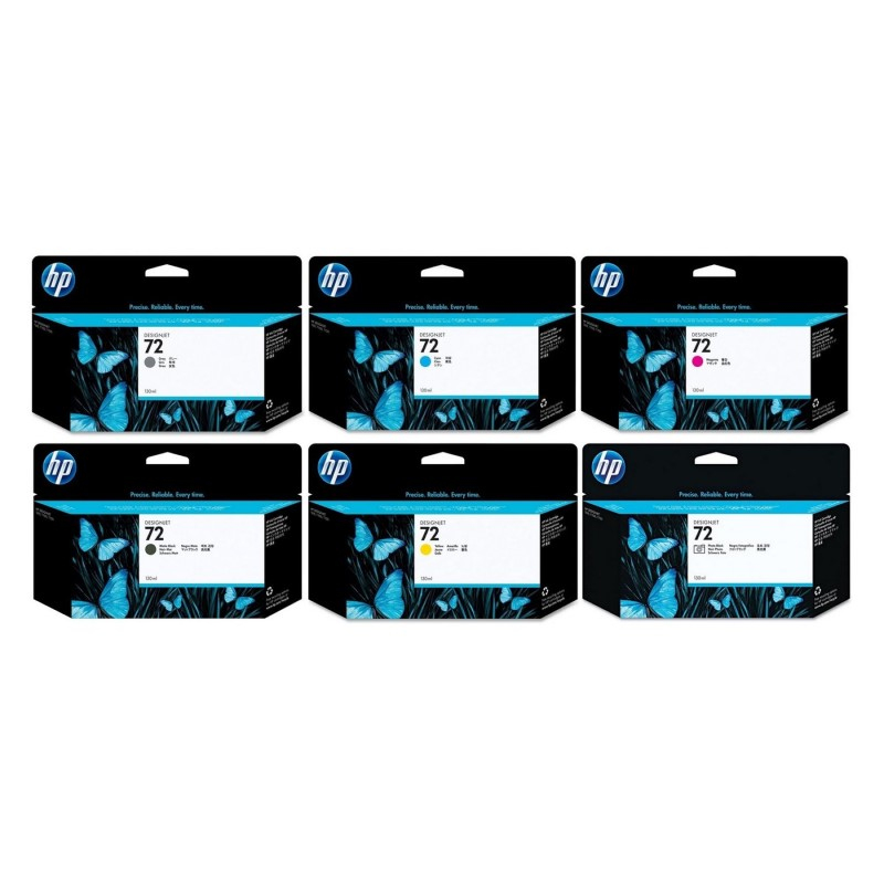 Cartuccia d inchiostro HP 72, 130 ml, nero opaco