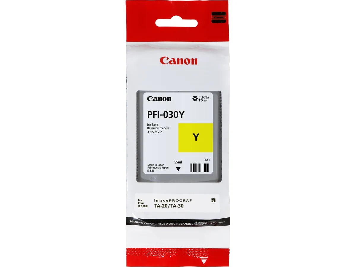PFI-030Y, Giallo, per Canon iPF TM-240/340 55ml