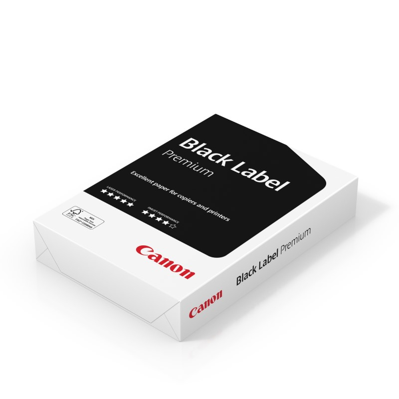 Carta Canon Black Label Zero 80g. A4 500 fogl
