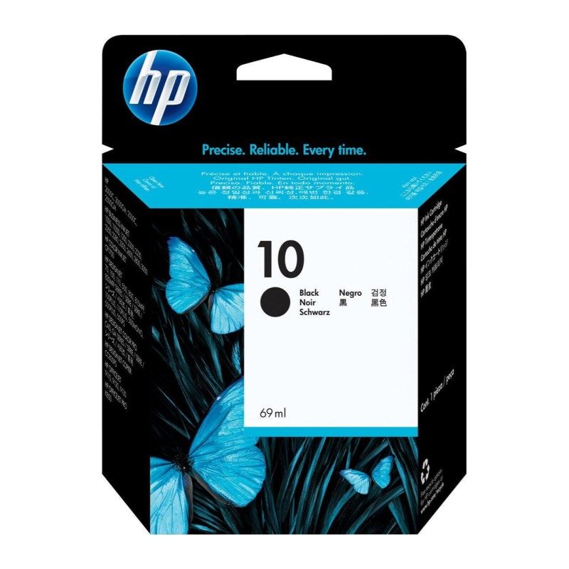 Cartuccia inchiostro HP 10 nero
