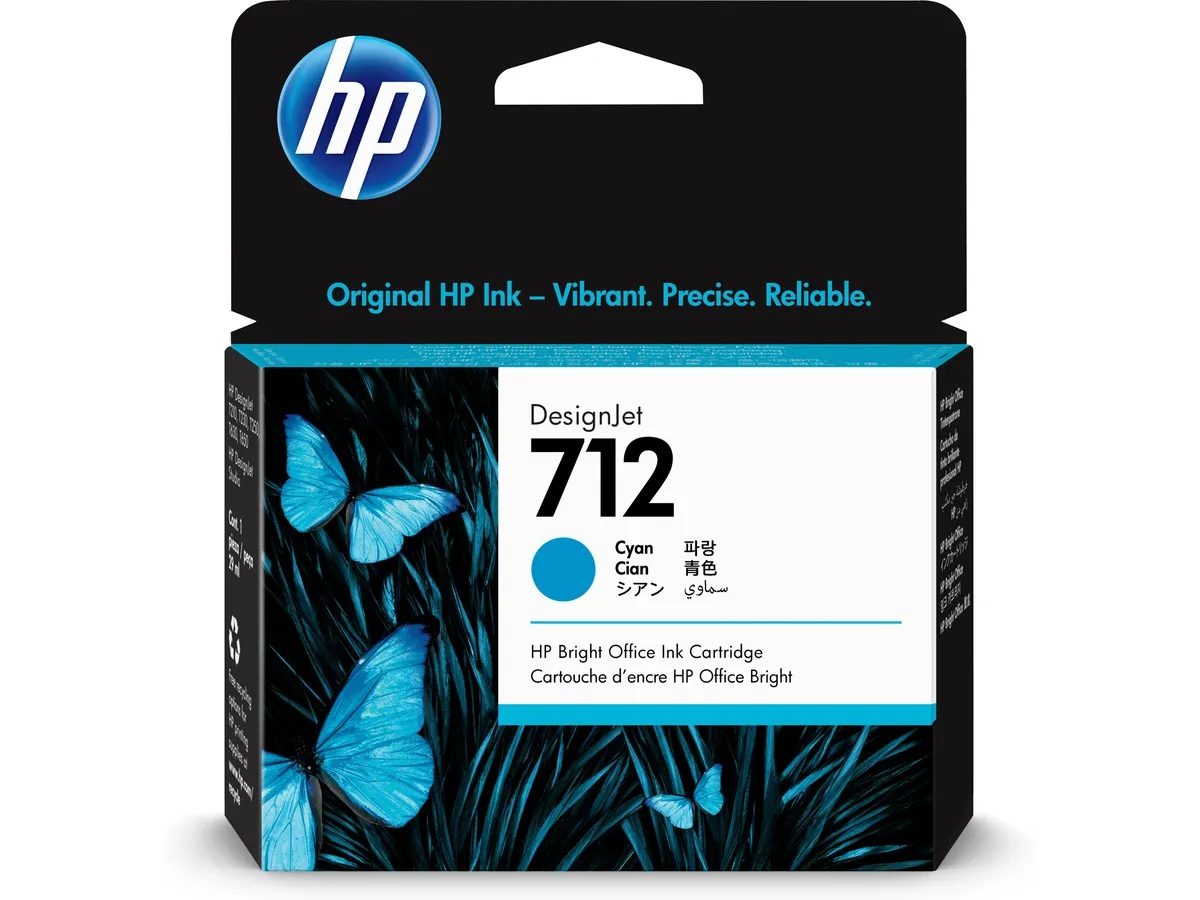 HP inchiostro 712 Ciano 29ml